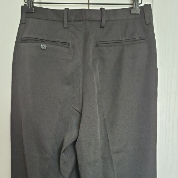 Men's Black Dress Pants - Picture 4 of 16